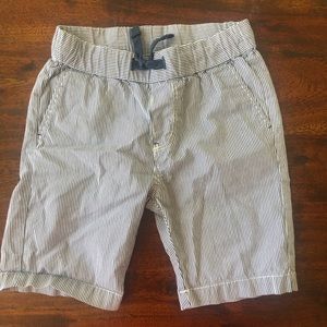 H&M paper bag striped short